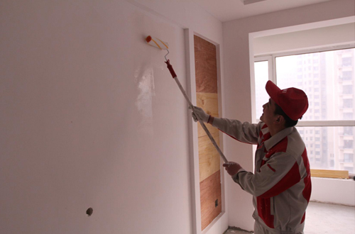 [旺财28装饰]独家揭秘油工工艺施工全历程